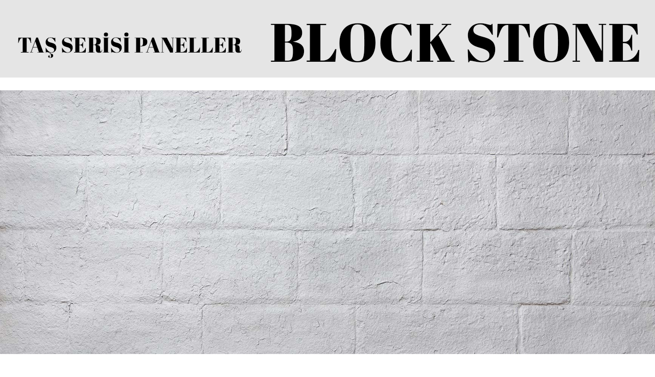 Paneldeko Taş Serisi Paneller (Block Stone) Enkay Mobilya