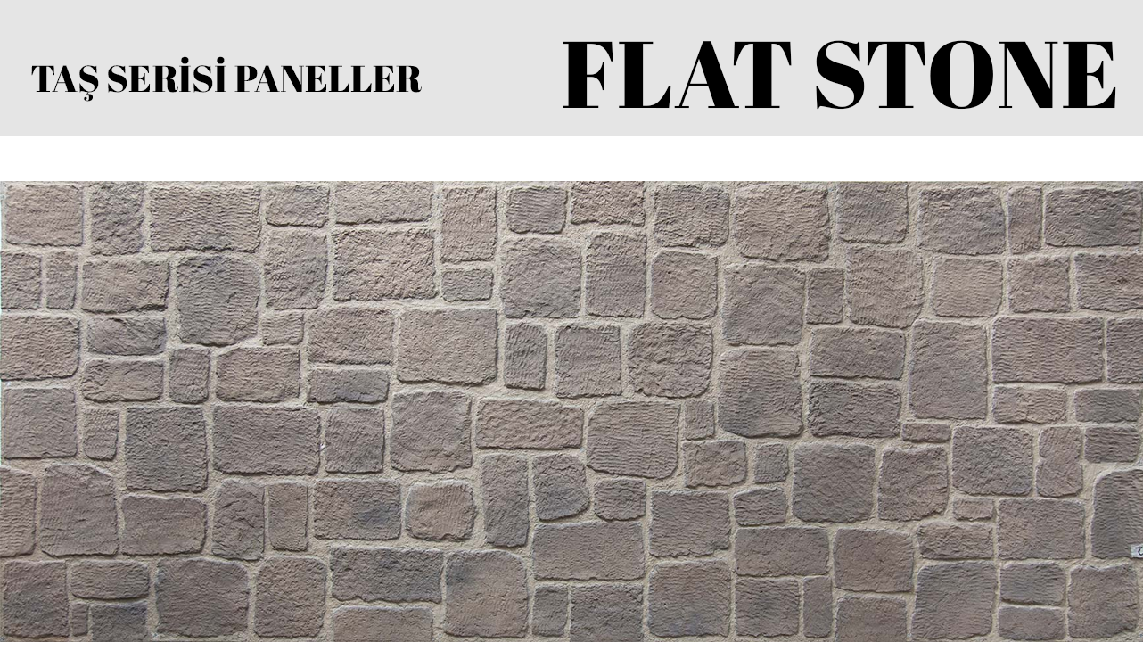 Paneldeko Taş Serisi Paneller (Flat Stone) Enkay Mobilya