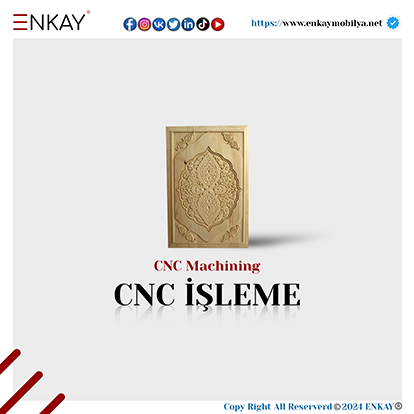 Cnc Ahşap İşleme Mutluçam Cnc Makinamızla Üç Eksenli Ahşap Desenleri İşleyebilmekteyiz